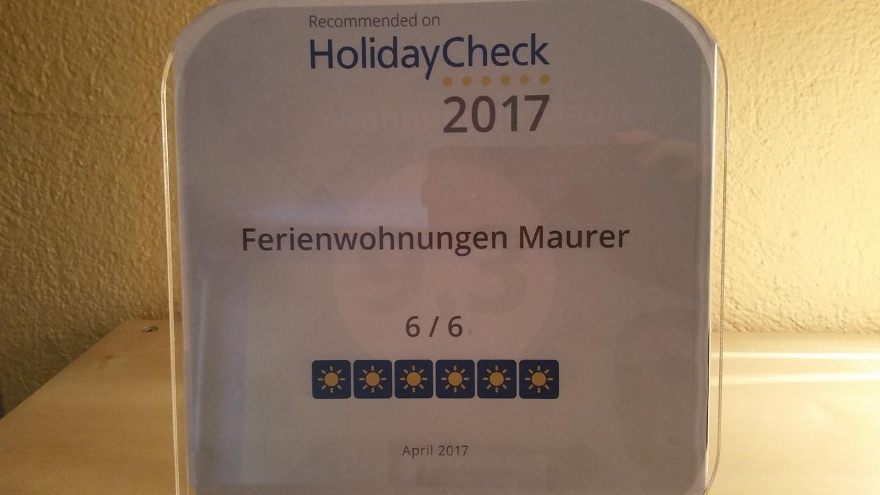 Ferienwohnungen Maurer Умхаузен Экстерьер фото